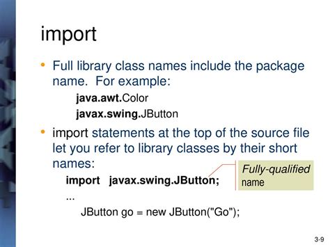 javax package name meaning